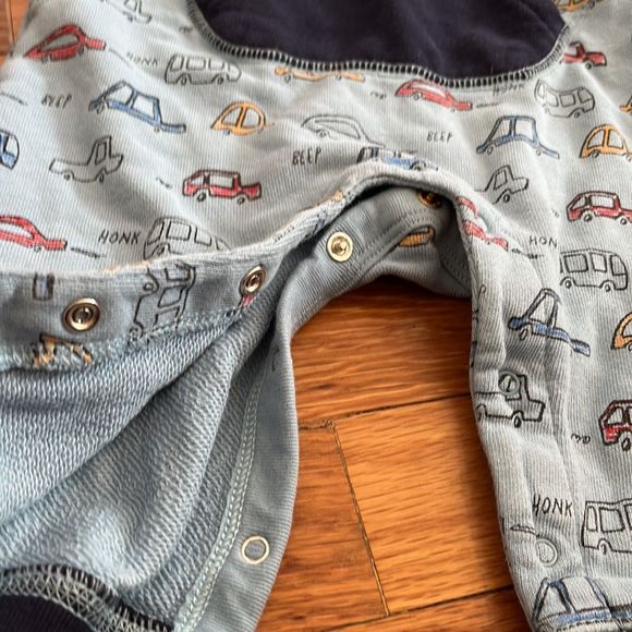 Gap Long Sleeve Romper with Cars - Picture 3 of 5